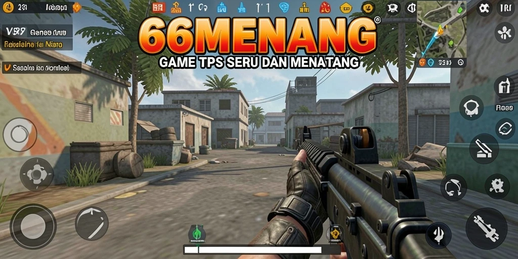Tampilan gameplay 66MENANG yang seru dan mendebarkan.