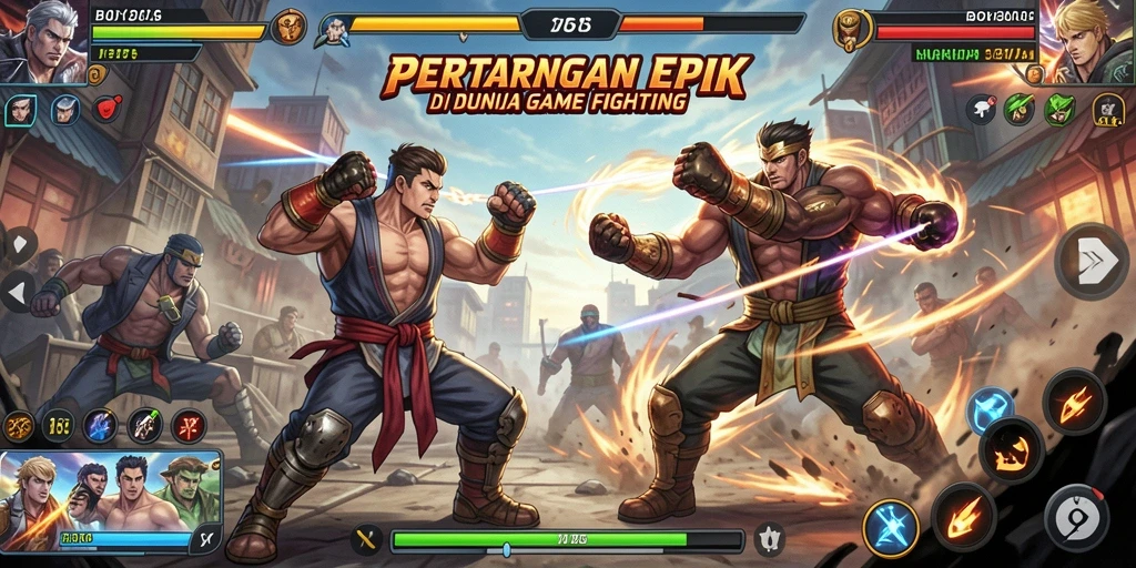 Screenshot utama BOY303 menampilkan aksi pertarungan menegangkan.