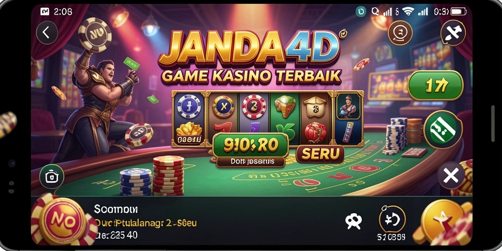 Screenshot utama JANDA4D menampilkan gameplay seru dan menarik.