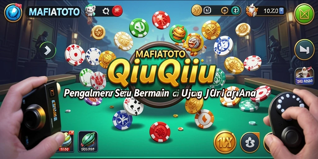 Gameplay seru QiuQiu di MAFIATOTO yang memikat.