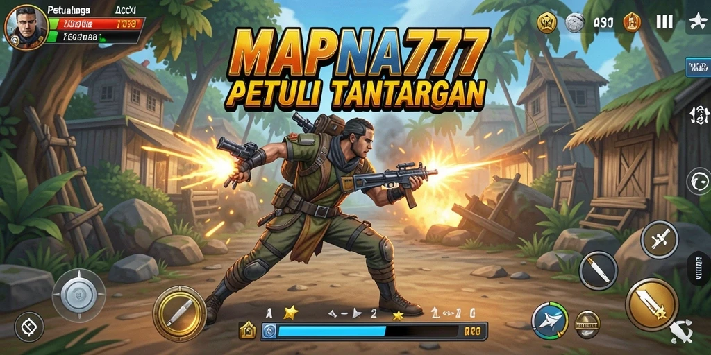 Screenshot gameplay MAPNA777 yang penuh aksi dan seru.