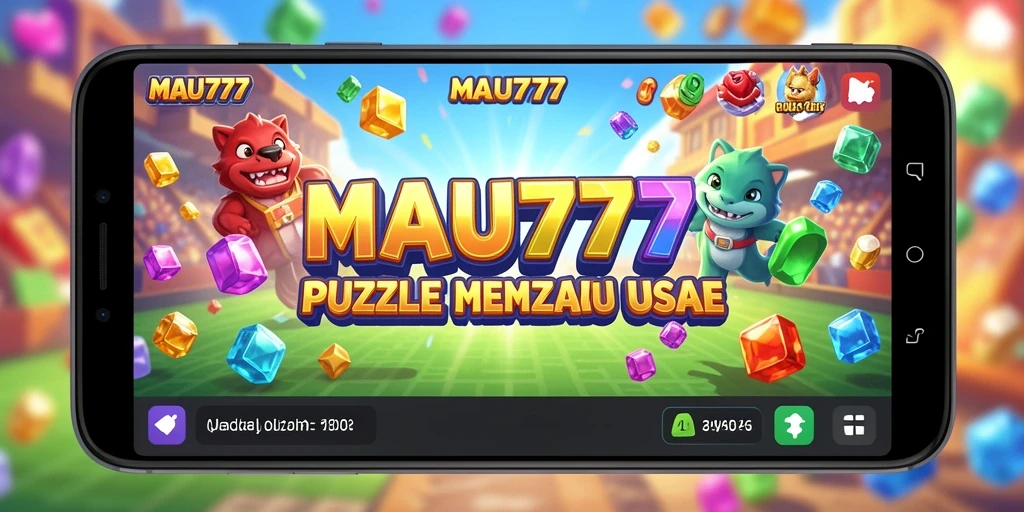 Screenshot MAU777 menampilkan gameplay Puzzle yang menarik dan menantang.