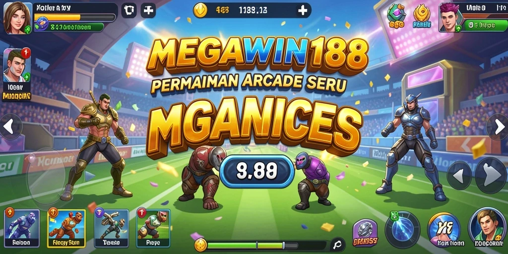 Screenshot gameplay MEGAWIN188 menampilkan aksi seru dan grafis berkualitas tinggi.