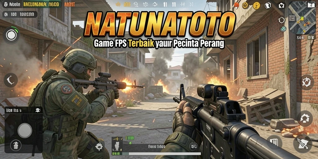 Gameplay mendebarkan di <strong>NATUNATOTO</strong> dengan aksi tembak menembak yang intens.