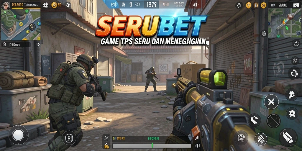 Tampilan menarik dari gameplay SERUBET yang mendebarkan.