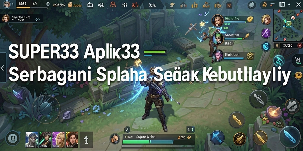 Tangkapan layar SUPER33 menampilkan kemudahan penggunaan aplikasi Utility.