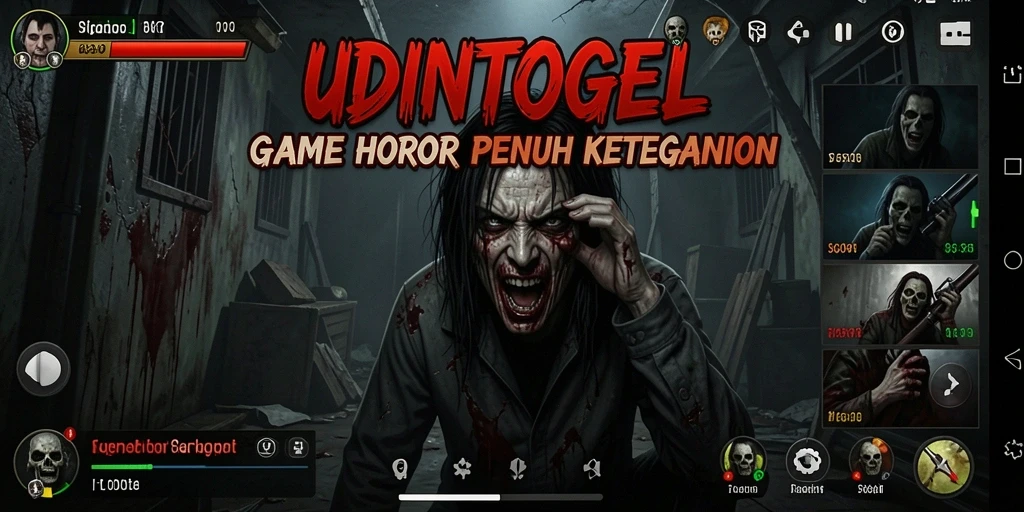 Screenshot menampilkan suasana menegangkan permainan UDINTOGEL.