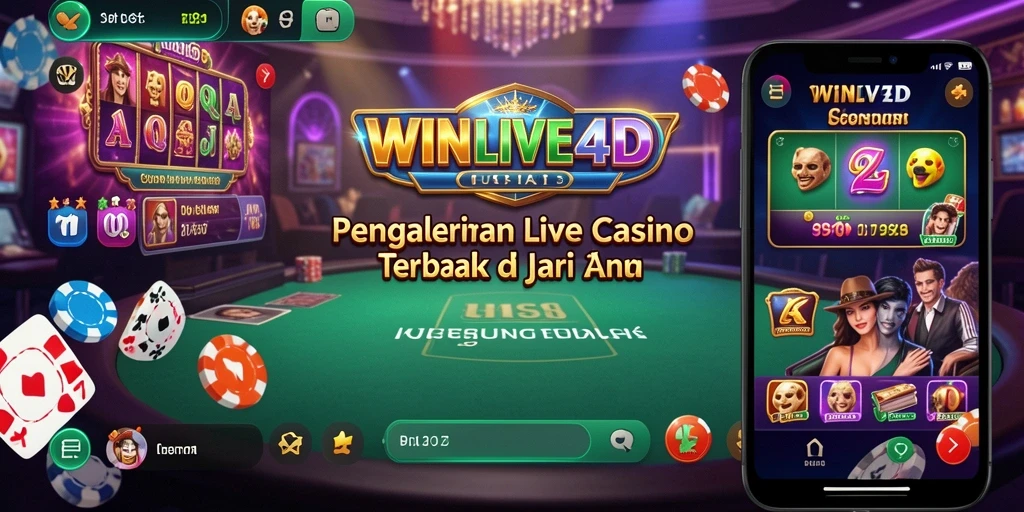 Gameplay Live Casino WINLIVE4D yang menarik dan interaktif.